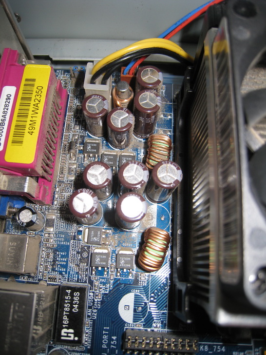 конденсаторы процессора