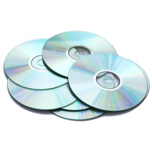 поцарапанный диск cd-r